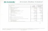 XXXXX - D-Linkdlink.co.in/pdf/Q1-D-Link-unaudited-results-30-06-2017.pdfD-Link@ D-Link (India) Limited Building Networks for People STATEMENT OF UNAUDITED FINANCIAL RESULTS FOR THE