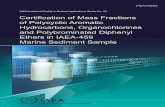 IAEA Analytical Quality in Nuclear Applications …IAEA/AQ/52 IAEA Analytical Quality in Nuclear Applications Series No. 52 Certification of Mass Fractions of Polycyclic Aromatic Hydrocarbons,