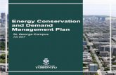 Energy Conservation and Demand Management Plan · 2019-06-28 · This Energy and Conservation Demand Management Plan for the St. George campus supports our energy production, distribution,
