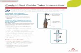 Control Rod Guide Tube Inspection - Framatome · Complies with industry MRP-227/228 requirements • Performs a VT-3 exam • Accesses all CRGT guide card elevations • Measures