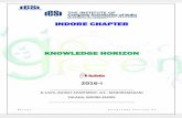 INDORE CHAPTER - ICSI Newsletter.pdf · feedbacks/suggestion. Your feedback is important for us! Please write to @ indore@icsi.edu for more improvement in the same in upcoming editions