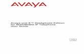 Avaya IP Telephone · you select a call log entry, pressing OK dials the number. Phone Press Phone to view and manage your calls. Contacts Press Contacts to view the entries in your