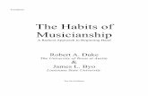 The Habits of Musicianshipbuffalobands.weebly.com/uploads/1/4/2/3/14239396/habits-music-trombone.pdf · Trombone The Habits of Musicianship A Radical Approach to Beginning Band Robert