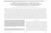 JAK2 mutants (e.g., JAK2V617F) and their importance as ...¤bler-2013-JAKSTAT-review.pdf · leukemia (CMML or JMML), acute myeloid leukemia (AML), and refractory anemia with ringed