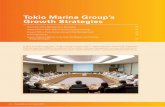 Tokio Marine Group’s Growth Strategies · Tokio Marine Group’s Growth Strategies Overview of the Management Strategies 25 ... insurance business, and improving capital efﬁ ciency