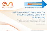 Utilizing an ICME Approach For Ensuring Quality Casting in ...Materials Engineering (ICME) ICME is an approach to design products, the materials that comprise them, and their associated