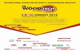 91011 AUGUST 2019woodtechindia.in/WoodTechindia_2019_Brochure.pdf · Traders, Importers, Exporters, Agents & Contractors Wood Workers Forestry Officials Experts from Research Institutes