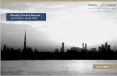 Weekly Market Review - Mashreq · Weekly Market Review July 24, 2016 – July 30, 2016 July 31, 2016 . Page I 2 CONTENTS International Equity Markets GCC Equities Currencies Commodities