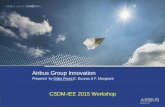 Airbus Group Innovation - CSDM 2015 · Airbus Group Innovations CSDM 2015 Workshop HIRF coupling on Helicopter cables TECHNICAL OBJECTIVES Computation of constraints on a cable located