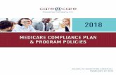 MEDICARE COMPLIANCE PLAN & PROGRAM POLICIES · The CNC Board of Directors, as the Governing Body, is responsible for approving, implementing, and monitoring a Compliance Program governing