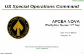 UNCLASSIFIED US Special Operations Command...SDN Family of Terminals Upgrade SDN-L