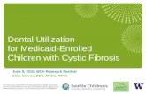 Dental Utilization for Medicaid-Enrolled Children with ...depts.washington.edu/mchprog/docs/studentppp/2015/Sarvas-presentation.pdfDental Utilization for Medicaid-Enrolled Children