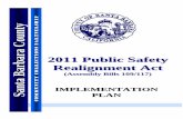 Community CORRECTIONS pARTNERSHIP Santa Barbara County · 2018-03-22 · County of Santa Barbara 2011 Public Safety Realignment Act (Assembly Bill [AB]109/AB117) Implementation Plan