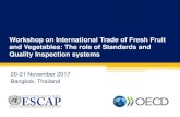 Workshop on International Trade of Fresh Fruit and ... · Présentation de la DGCCRF OECD explanatory brochure on Melons Bureau 4C (EM) ESCAP – OECD Joint Workshop International