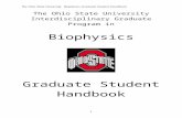 The Ohio State University Biophysics Student Handbook 2008.doc · Web viewPhysics, including quantum mechanics, fields and waves: Chemistry 673, Introduction to quantum chemistry