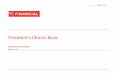 Basel III Pillar 3 Disclosures President’s Choice Bank ......Basel III Pillar 3 Disclosures – President’s Choice Bank Page 6 of 16 The guiding principles of ICAAP are summarized
