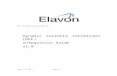 DCC Elavon Integration Guide · Web viewRebate offered to merchants who process DCC transactions. It is calculated as a percentage of the local currency equivalent of the merchant’s