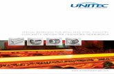 SPECIAL BEARINGS FOR IRON AND STEEL INDUSTRY … · UNITEC bearings can be used in each stage of the iron and steel production process, i.e. from the continuous casting through the