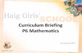Curriculum Briefing P6 Mathematics Partners/Parents/Notifications/2017...No. Heuristics P1 P2 P3 P4 P5 P6 ... calculator logo is indicated 6. Talk about Maths as used in day-to-day