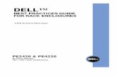 BEST PRACTICES GUIDE FOR RACK ENCLOSURES - Delli.dell.com/sites/doccontent/business/solutions/... · address critical power, cooling, and cabling issues of the datacenter. Dell 2420
