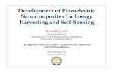 Development of Piezoelectric Nanocomposites for Energy ...Feb 23, 2010  · Development of Piezoelectric Nanocomposites for Energy Harvestin g and Self-Sensing The Applied Power Electronics