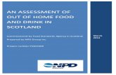 AN ASSESSMENT OF OUT OF HOME FOOD AND DRINK IN · 2017-06-12 · 6 Glossary of terms Eating Out of the Home Any occasion where a consumer had something to eat or drink that was purchased