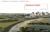 AutoCAD - Kaliopa d.o.o. · 2012-08-07 · a project’s key physical and functional characteristics digitally—before it’s built. AutoCAD Civil 3D software is Autodesk’s building
