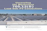 Unraveling the Mysterious 705.12(D) · focal point for Code issues related to PV systems. He serves as the secretary of the PV Industry Forum that submitted 54 proposals for the 2011
