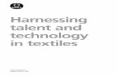 Harnessing talent and technology in textilesRed Heart, Coats & Clark, Dual Duty XP, Anchor, Free Spirit and Cisne #1 thread supplier World’s leading thread producer for the Apparel