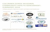 COLUMBIA GORGE REGIONAL COMMUNITY HEALTH … Central/2017.01.23...Jan 23, 2017  · the Columbia Gorge Coordinated Care Organization with PacificSource Community Solutions aided us