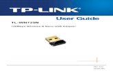 TL-WN725N - TP-LinkThe TP-LINK TL-WN725N 150Mbps Wireless N Nano USB Adapter connects your notebook or desktop computer over Wi-Fi to an 11n or other network for applications such