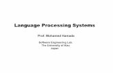 Language Processing Systemshamada/LP/L05-LP.pdf · 2018-10-16 · A Predictive Parser 2. Apply the predictive parsing algorithm to construct the parse tree The following algorithm