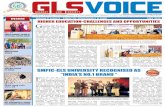 SMPIC-GLS UNIVERSITY RECOGNISED AS “INDIA’S …gls.edu.in/Images/GLSVoice/GLSVOICE_May_2016.pdfMAY 2016 3 Continued froM Page-1 TECHNOLOGICAL DISRUPTIONS IN THE IT INDUSTRY: A