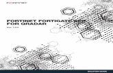 FORTINET FORTIGATE APP FOR QRADAR - IBM ... USER GUIDE: FORTINET FORTIGATE APP FOR QRADAR OVERVIEW The Fortinet FortiGate App for QRadar provides visibility of FortiGate logs on traffic,