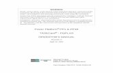 Power Platform PP1 & PP1E TASKCard - PQPLUS OPERATOR’S … · Power Platform-PQPlus Operator’s Manual iii Safety Summary Definitions WARNING statements inform the user that certain