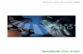 Report and Accounts 2002 - Sodick · 2008-03-13 · technology to utilize linear servo motors for our products, in which our company leads, from users in the automobile indus-try