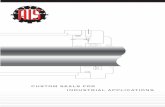 CUSTOM SEALS FOR INDUSTRIAL APPLICATIONSaldersonsales.com/aisbook.pdf · 008 Piston Cup D-Lock AIS Profile K6 S1 K1 A3 A10 S16 K16 S17 Polyseal Style Standard Deep Deep "B" SQB AIS