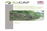 Pilot Study to Investigate a Participatory Approach for ...research4cap.org/Library/Helvetas-2018-PilotStudy... · "Developing a participatory approach for roadside protection of