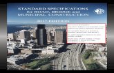STANDARD SPECIFICATIONS for ROAD, BRIDGE and MUNICIPAL ... · 2017 Edition City of Seattle Standard Specifications for Road, Bridge, and Municipal Construction PREFACE The 2017 Edition