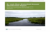 St. Louis River Watershed Stressor Identification Report...northernmost regions of the watershed - north of the Mesabi and Cuyuna iron ranges. These rocks date from the Archean period