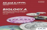 A Level Biology A Topic Exploration Pack - OCR · A Level Biology A Topic Exploration Pack April 2015 9 Activity 5 – Countercurrent flow/exchange • Show the students graphs or
