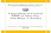 Upgrading of Central MRF at Sitio Sta. Ana Brgy 3, Ermita · 2018-05-09 · MRF at Sitio Sta. Ana Brgy 3, Ermita Government of the Republic of the Philippines Fifth ... The procedures