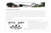 Company Profile - F.T.I Matching · 2018-12-14 · 3. Piston Pump & Motor Spare Parts The spare parts of the pump. Piston motor and replacing the original brand name Rexroth, Vicker