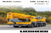 Mobile crane LTM 1130-5 - LECTURA Specs · Mobile Crane LTM 1130-5.1 Flexible and economical to operate. ... , speed-dependent rear-axle steering • Pneumatic disc brakes. 4 LTM