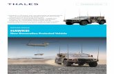New Generation Protected Vehicle · include - 7.62mm MG, 12.7mm HMG, 40mm Auto Grenade Launcher, 30mm Cannon, Guided Rockets or Missiles. GLOBAL SUPPORT Thales offers customers a