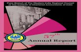 Updated Annual Report of Pune ICAI 2018-1957th Annual Report Pune Branch of WIRC of ICAI Financial Year 2018-19 2 Dear Members, Pune Branch of WIRC of ICAI, Pune Branch of WIRC of