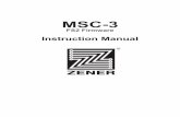 IM00110 MSC3 FS2 Instruction - Zenerzener.com.au/images/MSC3_FS2_Instruction_Manual... · yl ,0 06& ,qvwuxfwlrq 0dqxdo =(1(5 $ 0hwhu 'lvs 3uhvvlqj (qwhu uhyhdov wkh vhohfwlrq iru