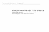 Upgrade Document for ITSM Suite 8 - BMC Software · 2020-02-07 · Upgrade Document for ITSM 8.1 07/08/15 Page ii  Preface This document will give you an