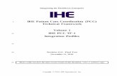 IHE Patient Care Coordination (PCC) Technical Framework ... · 2016-11-11  · The IHE Technical Frameworks for the various domains (Patient Care Coordination, IT 60 Infrastructure,