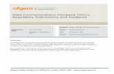 Data Communications Company (DCC): Regulatory Instructions … · Data Communications Company (DCC): Regulatory Instructions and Guidance 5 Executive Summary The Smart Meter Communication